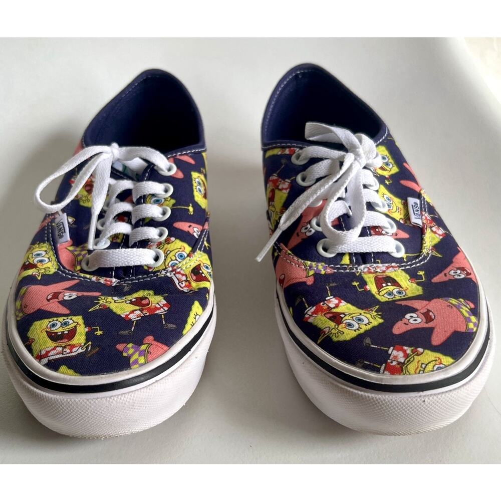 Vans x SpongeBob AlohaBob ComfyCush Sneakers W8 M6.5 Limited Collab Patrick Star - Picture 2 of 11